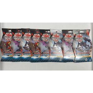 New Bakugan Battle Planet Resurgence Booster Packs-8 Packs Sealed